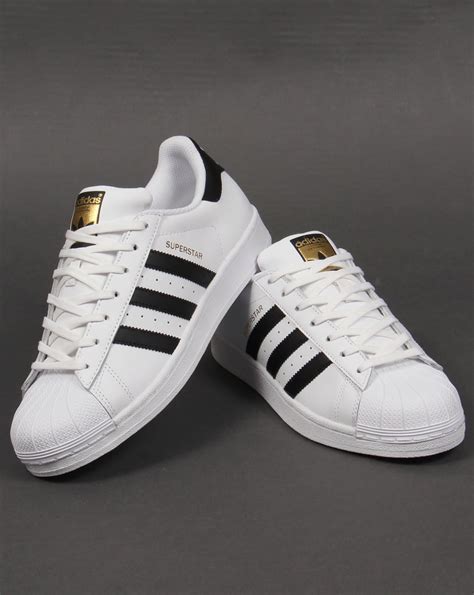 adidas superstar black white cheap